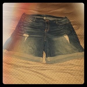 JCPenney Boutique Jean Shorts sz 18W